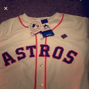 Official Houston Astros jeresy  w/name in back.
